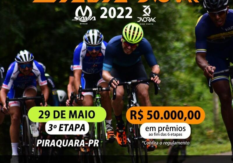  Piraquara receberá prova de Ciclismo de Estrada neste domingo